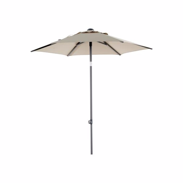 Poppi parasol Ø2m champagne