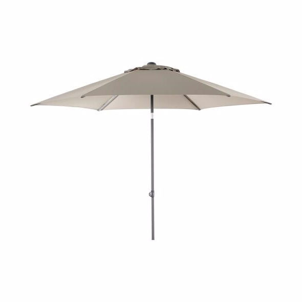 Poppi parasol Ø3m taupe